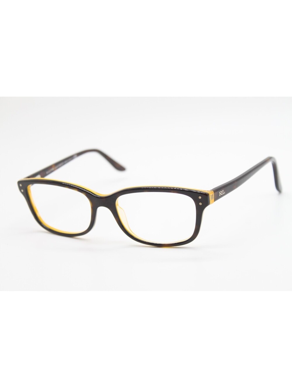 NEW RALPH LAUREN RL 6062 5277 TORTOISE YELLOW AUTHENTIC EYEGLASSES 52-16